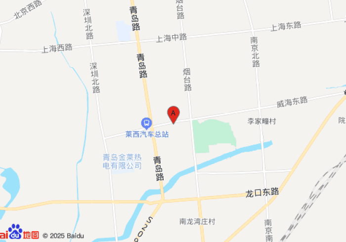 山东莱西地图，一方水土的隐秘叙事与未来坐标